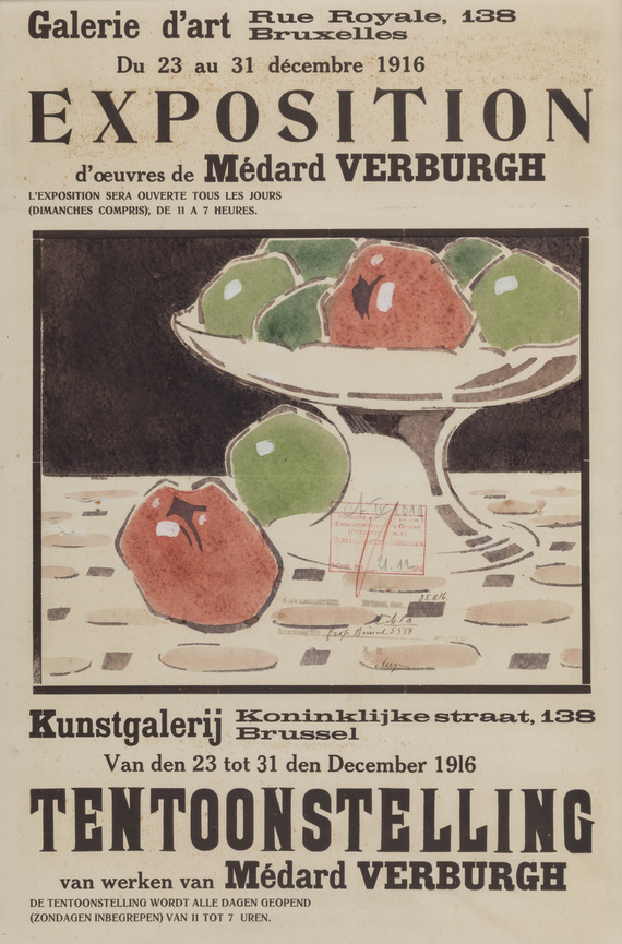   - Affiche d'exposition en 1916