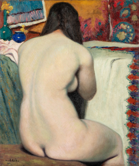   - Jeune femme nue vue de dos 