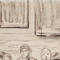 Constantin Meunier - L'heure du caf&eacute;